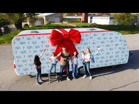 Our first caravan as beginners!  Introducing our camping dream