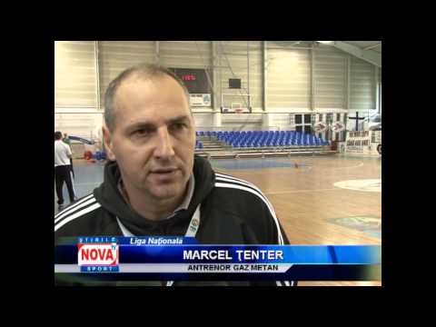 Marcel Ţenter despre CSU Sibiu vs Gaz Metan - NovaTv