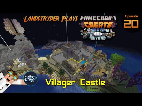 Create Above and Beyond -e20- Villager Castle
