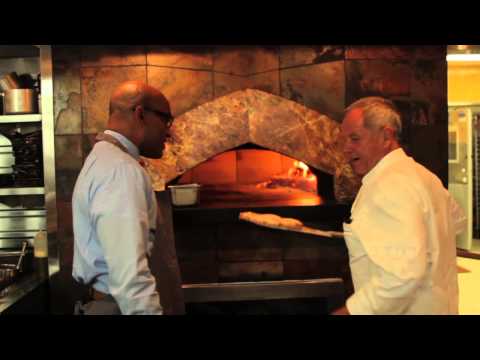 Wolfgang Puck Shows How To Cook A Spago Pizza