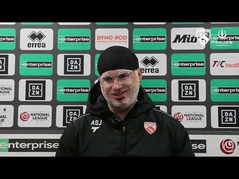 Ashvir speaks after defeat to Southend United at home.