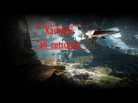 Battlefront II Kashyyyk all cutscenes | Galactic Assault