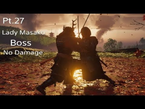 Ghost Of Tsushima Walkthrough Gameplay Part 27 Lady Masako Boss (No Damage)