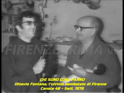 Chi sono cosa fanno. L'ultimo bambolaio di Firenze. Canale 48 - Sett. 1978