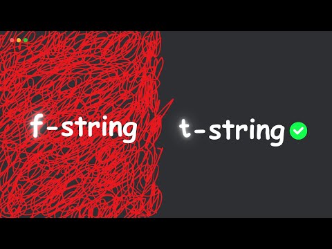 Why t-string over f-string? 2MinutesPy