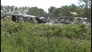 preview picture of video 'Rolette demolition derby heat 2 July3,2010'
