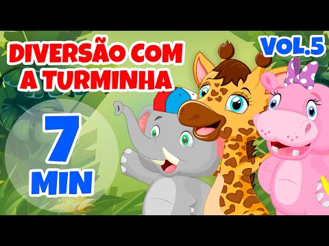 Diversão com a Turminha Vol. 5 - Giramille 7 min | Desenho Animado Musical