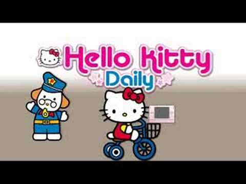 happy party hello kitty friends nintendo ds