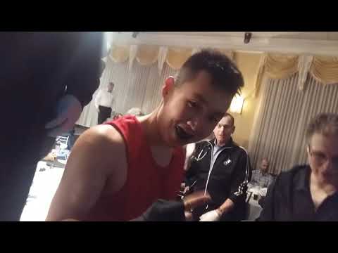 Amateur Boxing TKO Win