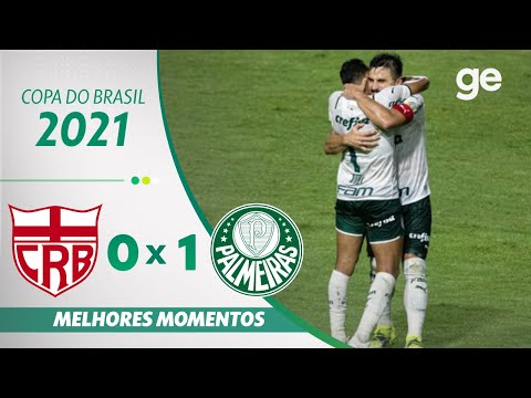 CRB 0 X 1 PALMEIRAS | MELHORES MOMENTOS | 3ª FASE...