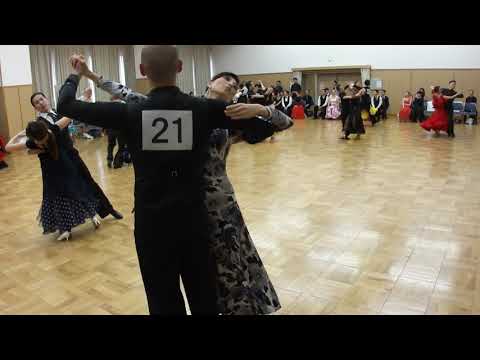 社交ダンス スローフォックストロット 決勝 第25回ＣＤＣ教育カップ サークル草の根10ダンス競技会