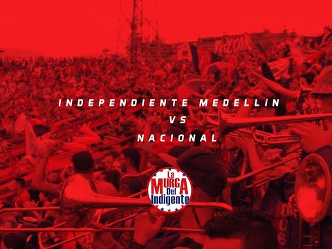 "Siempre estaré , te juro volveré / Independiente Medellín vs Nacional / Liga 2020 I" Barra: Rexixtenxia Norte &bull; Club: Independiente Medellín