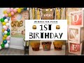 Shopping Setup For 1st Birthday Classic Winnie The Pooh Birthday Prep And Ideas