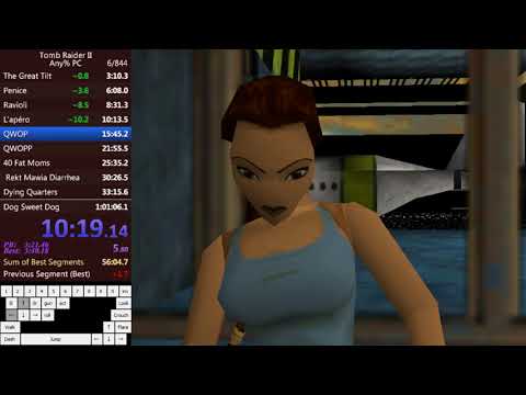 Tomb Raider 2 Glitched Any% Speedrun 57.31 (RTA)