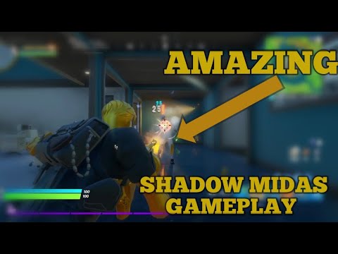 THE SHADOW STYLE FOR MIDAS IS AMAZING!!! FORTNITE NEW SHADOW STYLE FOR MIDAS GAMEPLAY