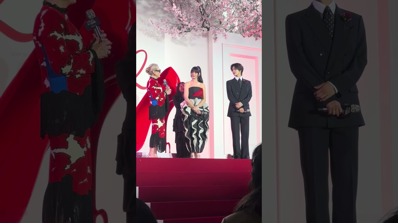 #プラダを着た悪魔2 来日イベントに登場した #andteam_k お芝居の悩みに対するメリル・ストリープのお言葉