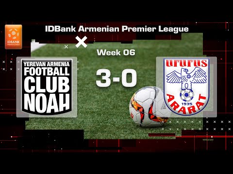 Noah - Ararat 3:0, IDBank Armenian Premier League 2023/24, Week 06
