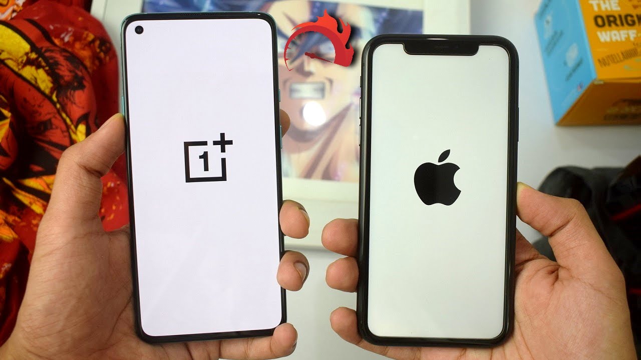 OnePlus 8T vs iPhone 11 - SPEED TEST