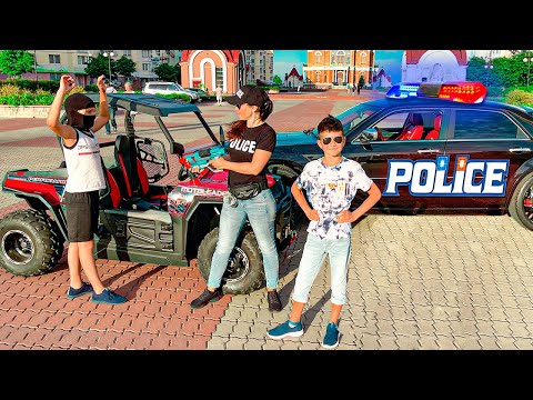 Den auf Polizeiauto schnappt den Autodieb