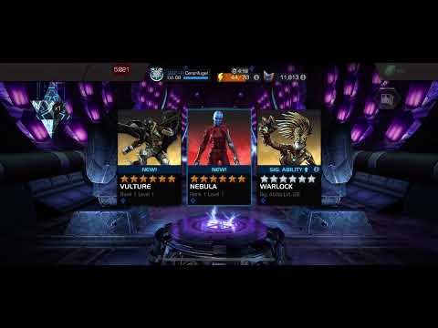 Act 7.3 100% Rewards Opening. 2 6 Star Nexus Crystals. #mcoc