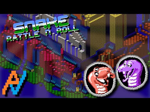 snake rattle and roll nes review