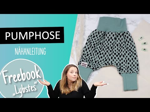 Nähanleitung - Pumphose // Super schnell und einfach für Nähanfänger oder als Geschenk zur Geburt