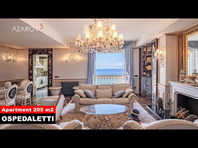 오스페달레티 해변가의 고급 펜트하우스