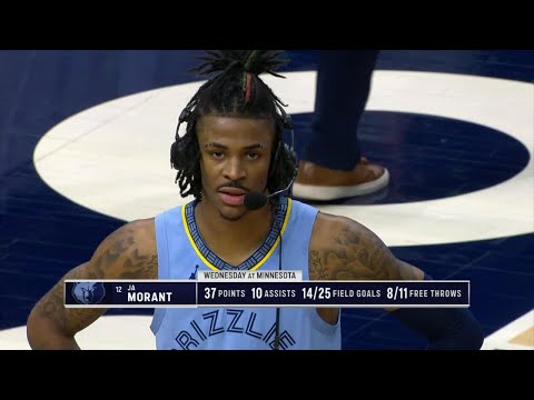 MEM@MIN: Ja Morant Postgame Walk-off Interview | May 5, 2021