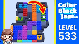 Solution du Niveau 533 de Color Block Jam