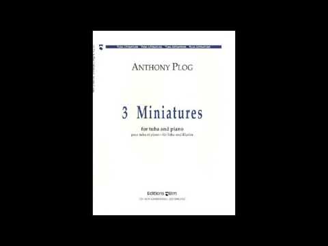 Plog 3 Miniatures 1st Mov Tempo=180 (A=442) "Karaoke - Accompaniment"