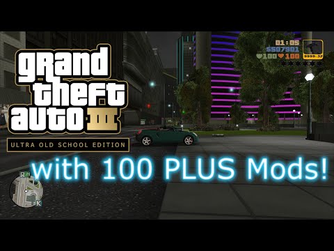 GTA III Classic with over 100 mods (1440p)