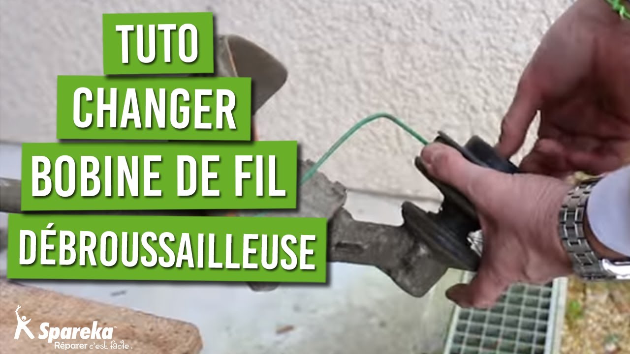 Comment changer la bobine de fil d’une débroussailleuse 