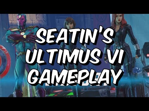 Seatin's Ultimus VI Level 65 Raid Gameplay - Marvel Strike Force