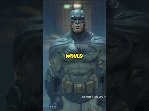 Did you know about this hidden detail in Batman: Arkham City? #videogames #batman #batmanarkham