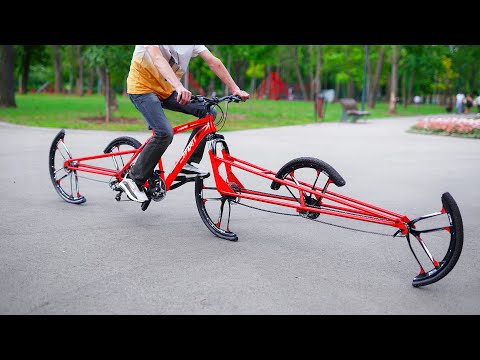The Split Wheel v2 Bicycle Looks Insane