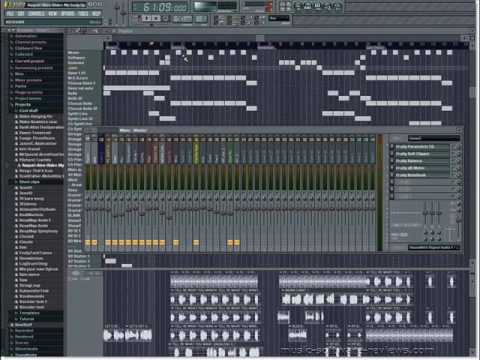 Fruity loops fl studio - dark electro - ebm - industrial track sample demo