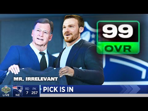 I made the last NFL Draft Pick 99 OVR