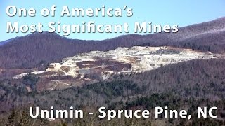 preview picture of video 'One of America's Most Significant Mines - Unimin - Spruce Pine NC'