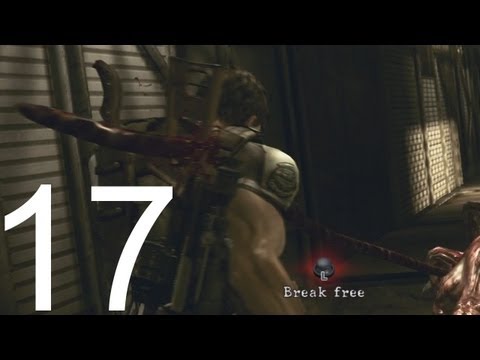 Let's Co Op Resident Evil 5 Part 17 (Cover-Based Shooting)