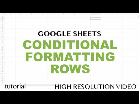 Google Sheets Conditional Formatting Based on Another Cell Using Formulas Tutorial