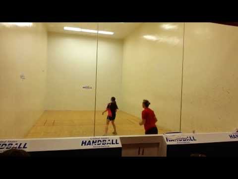 Aisling Reilly vs Catriona Casey Clips From 4 Wall USHA Nationals 2013