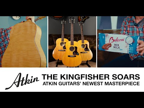THE KINGFISHER SOARS – ATKIN GUITARS’ NEWEST MASTERPIECE