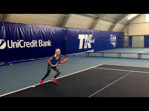 Brenda Fruhvirtova slow motion 9 years old