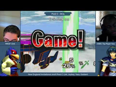 NE Melee Invitational 2018 - MKSF | lint (Falco) vs. Yasu (Marth) - SSBM Pool C