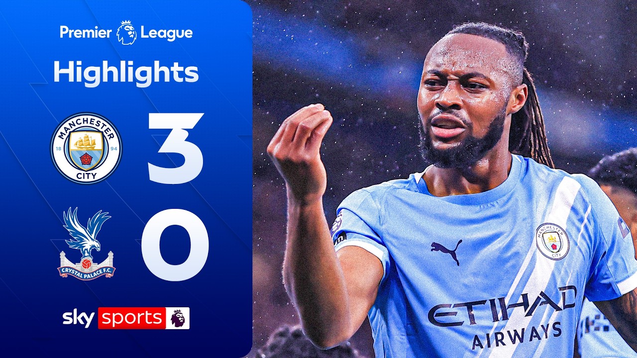 Ruthless Man City thump Palace 😤 | Man City 3-0 Crystal Palace | Premier League Highlights