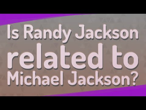 Is Randy Jackson related to Michael Jackson?