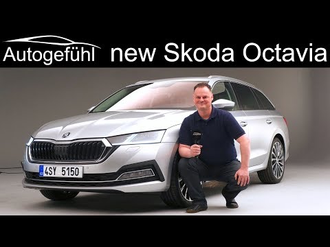 all-new Skoda Octavia REVIEW Combi vs Sedan Exterior Interior 2020 - Autogefühl