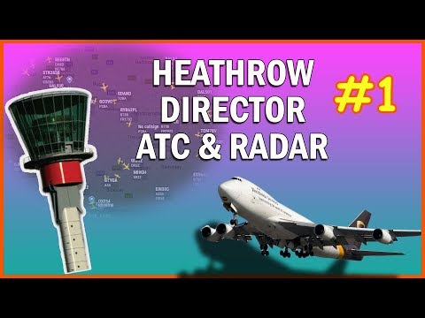 Heathrow Director EGLL Approach LIVE ATC 120.4mhz