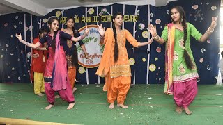 Punjabi Dance By 11th Class Girls On Teachers Day 