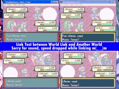 Touhoumon World Link v1.20 Released and Preview